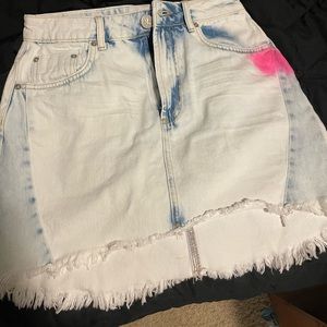 One Teaspoon Jean Skirt